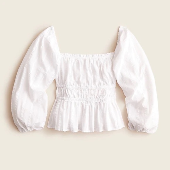 J. Crew White Blouse - Picture 1 of 5